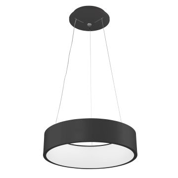 Italux CHIARA 3945-832RP-BK-3 Hanglamp 1x32W/LED 1760LM IP20
