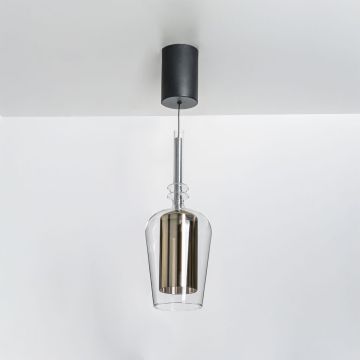 Zuma Line TAGNA 251010-AM Hanglamp 1x6W/Led 3000K 270lm IP20