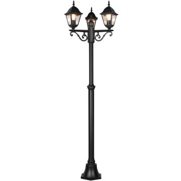 Trio LIVENZA 405760332 Straatlantaarn 3x60w/e27 ip44