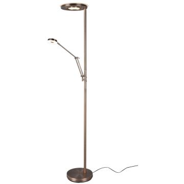 Trio BARRIE 424210304 Staande lamp 2x38w/led 2700+4000k 4000lm+600lm ip20