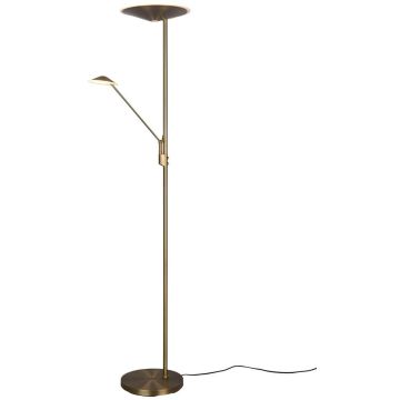 Trio BRANTFORD 425610204 Staande lamp 2x30w/led 2700+3200+4000k 3500lm ip20