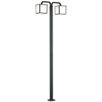 Trio CUBANGO 421560242 Straatlantaarn 2x15w/e27 3000k 400lm ip54