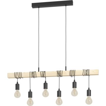 Eglo TOWNSHEND 43513 Hanglamp 6x60w/e27 ip20