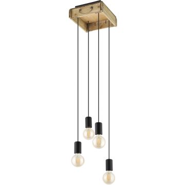 Eglo WOOTTON 43591 Hanglamp 4X40W/E27 IP20