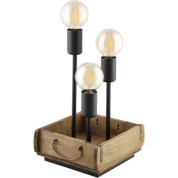 Eglo WOOTTON 43594 Tafellamp 3X40W/E27 IP20