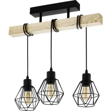 Eglo TOWNSHEND 5 44074 Plafondlamp 3x60w/e27 ip20
