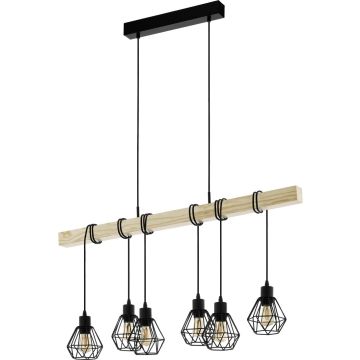 Eglo TOWNSHEND 5 44076 Hanglamp 6x60w/e27 ip20