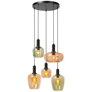 Lucide ILONA 45408/15/99 Hanglamp 5x40w/e27 ip20