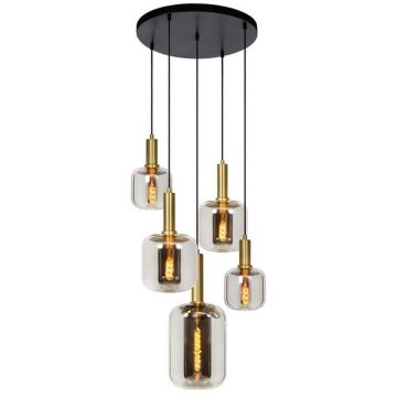 Lucide JOANET 45494/15/65 Hanglamp 5x40w/e27 ip20