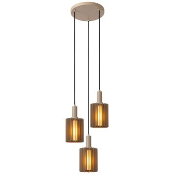 Lucide LAMBRES 45410/13/41 Hanglamp 3x40w/e27 ip20