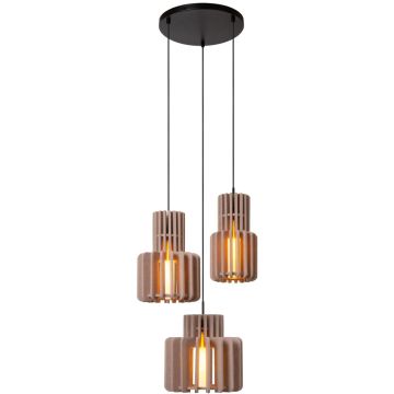 Lucide ROLLO 45491/13/41 Hanglamp 3x40w/e27 ip20