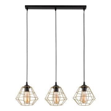 TK Lighting DIAMOND 4642 Tafellamp 3x15W/E27