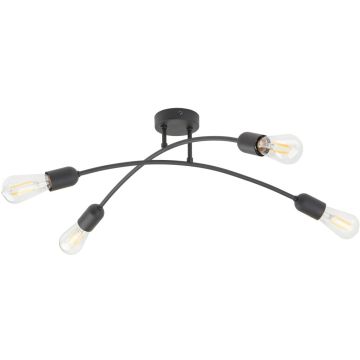 TK Lighting HELIX 4687 Plafondlamp 4x15W/E27