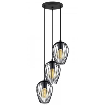 Eglo NEWTOWN 49479 Hanglamp 3x60W/E27