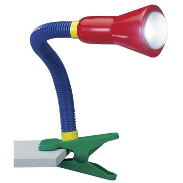 Trio FLEXO 5028010-17 Bureaulamp met clip 1x18w/e14 ip20