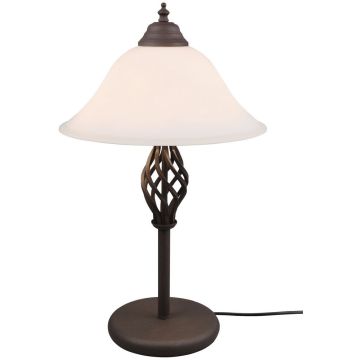 Trio RUSTICA 501000224 Tafellamp 2x40w/e14 ip20