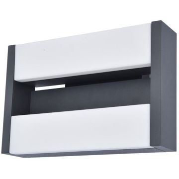 Lutec CONROY 5107001118 Wandlamp 1x17.8w/led 3000k 1300lm ip54