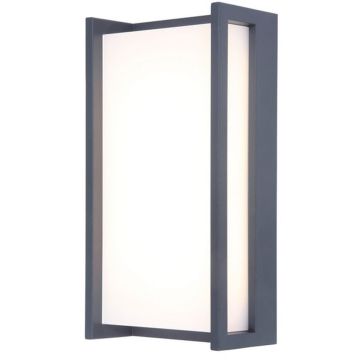 Lutec QUBO 5193001118 Wandlamp 1x17.3w/led 3000K 1100lm ip54