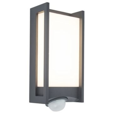 Lutec QUBO 5193002118 Wandlamp 1x14w/led 3000K 800lm ip54