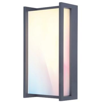 Lutec QUBO 5193004118 Wandlamp 1x16w/led 2700-6500k+rgb 1000lm ip54