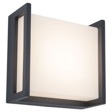 Lutec QUBO 5195401118 Wandlamp 1x9.5w/led 3000K 650lm ip54