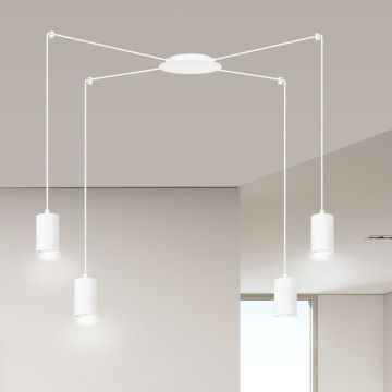 Emibig TRAKER 525/4 Hanglamp 4x30W/GU10 IP20