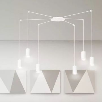 Emibig TRAKER 525/6 Hanglamp 6x30W/GU10 IP20