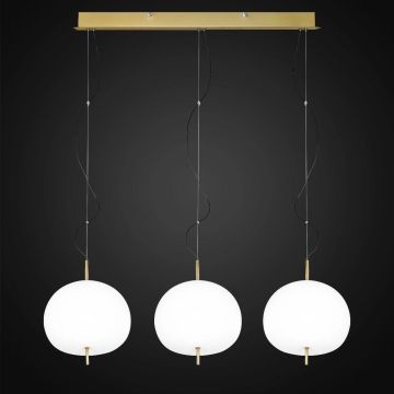 Altavola Design APPLE LA058/CL3 Hanglamp 3x3x7W/LED 3000K 1260lm IP20