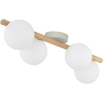 TK Lighting ESTERA WOOD 5769 Plafondlamp 4x8W/G9 IP20