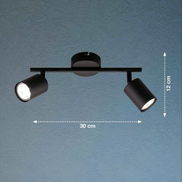 Fischer&Honsel Vano 21129 Spot 2x4W/GU10 3000K 640 lm IP20