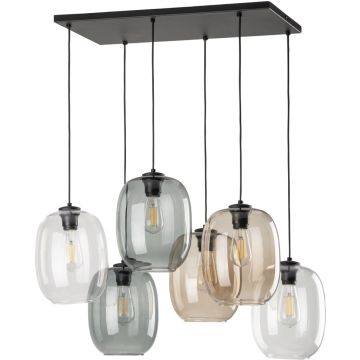 TK Lighting ELIO 5974 Hanglamp 6x15W/E27 IP20