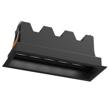 Antigo A-Glare 3046 Inbouwspot 5x10W/LED 3000K 800lm IP20