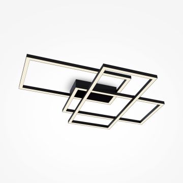 Maytoni Line MOD016CL-L80BK Plafondlamp 1x78W/LED 2900lm IP20