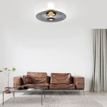Paul Neuhaus PURE VITRUM 6083-15 Plafondlamp 2x17,5W/LED 2700K 600lm IP20