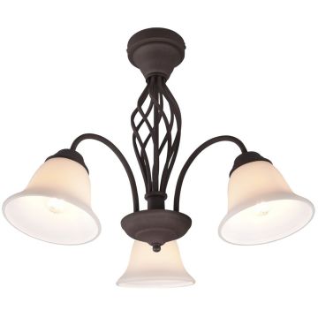 Trio RUSTICA 601000324 Kroonluchter 3x40w/e14 ip20
