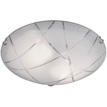Trio SANDRINA 601200200 Plafondlamp 2x40w/e27 ip20