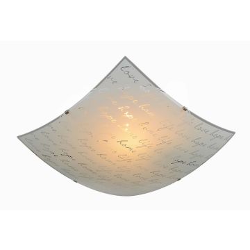 Trio SIGNA 602500201 Plafondlamp 2x40w/e27 ip20