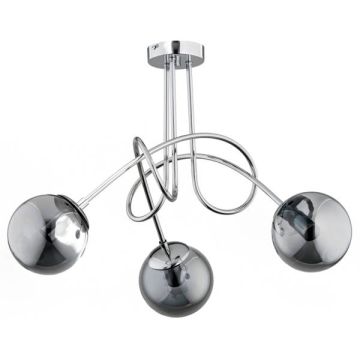 Alfa TANGO GLASS 61093 Plafondlamp 3x60W/E27