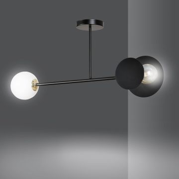 Emibig MINERVA 612/2 Plafondlamp 2x60W/E27 IP20