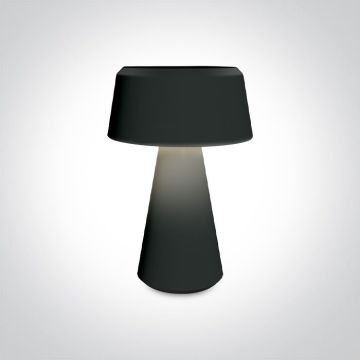 One Light Portable Table 61088/B Tafellamp 1x3W/LED 3000K 120lm IP65