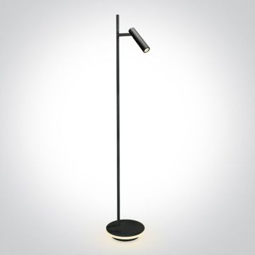 One Light Reading Spots 61132B/B/W Staande lamp 1x3W|1x8W/LED 3000K 150lm|560lm IP20