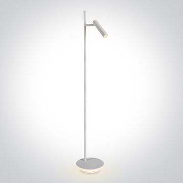 One Light Reading Spots 61132B/W/W Staande lamp 1x3W|1x8W/LED 3000K 150lm|560lm IP20
