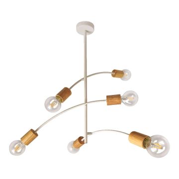 Prezent VEDMA 61216 Plafondlamp 6x40W/E27 IP20