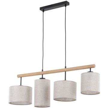 TK Lighting DEVA 6108 Hanglamp 4x15W/E27