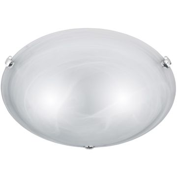 Trio ADRIAN 6105021-01 Plafondlamp 2x40w/e27 ip20