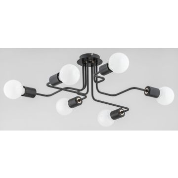Alfa HARP 62184 Plafondlamp 6x60W/E27 IP20