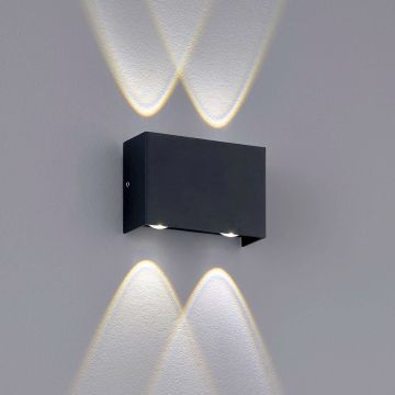 Fischer&Honsel Nairobi 30378 Wandlamp 4x2.5W/LED 3000K 960 lm IP54