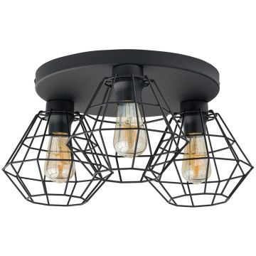TK Lighting DIAMOND 6205 Plafondlamp 3x15W/E27