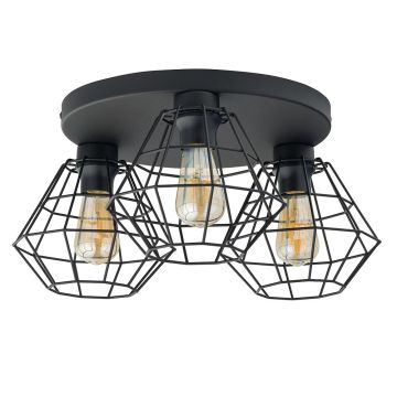 TK Lighting DIAMOND 6205 Plafondlamp 3x15W/E27