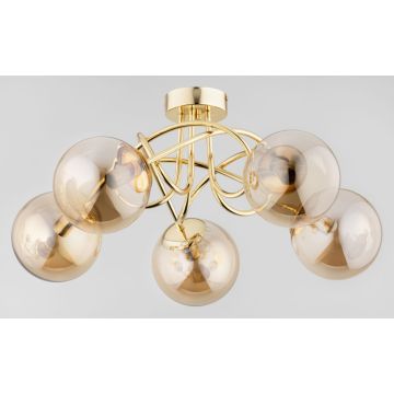Alfa BANKO 63203 Plafondlamp 5x10W/E14 IP20